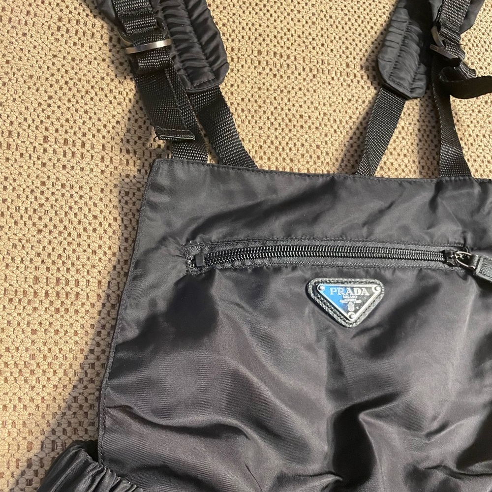 PRADA Logo Mini Nylon Dress Renylon - Picture 5 of 13